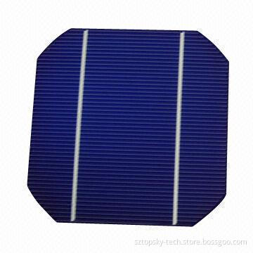 5-inch Hot Sale Monocrystalline Solar Cell, High and Stable Conversion Efficiency